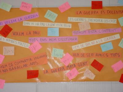 Fedac Ripollet celebra el Dia Escolar de la No-violència i la Pau -Imatge 1-