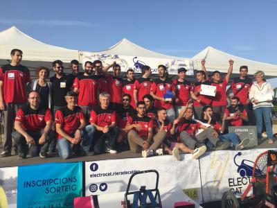 Alumnes de l'Institut Palau Ausit guanyen la 5a edició de l'Electrocat -Imatge 1-