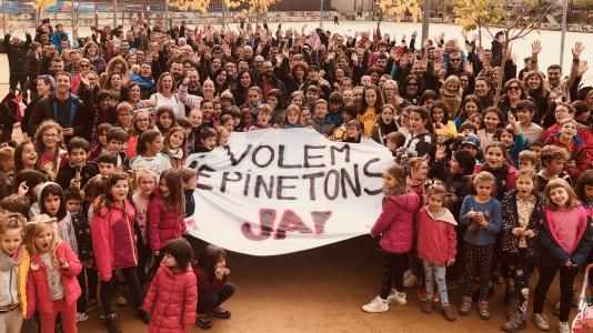 L'AFA dels Pinetons convoca noves protestes per reclamar ser Institut Escola -Imatge 1-