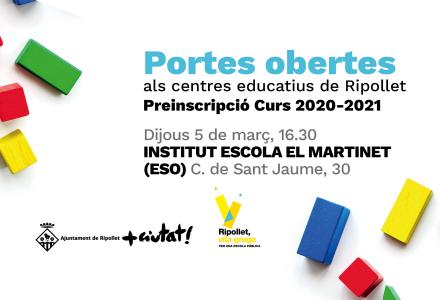 Comencen les Portes Obertes dels centres educatius de Ripollet -Imatge 1-