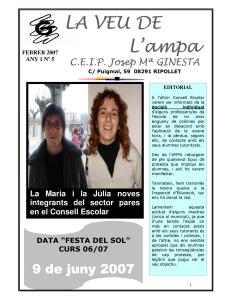 L'AMPA del Ginesta edita un nou número de la seva revista  -Imatge 1-