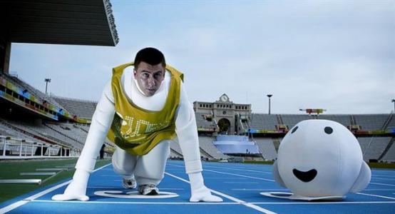 Juan Arias, del RUA, mascota del Campionat d'Europa d'Atletisme -Imatge 1-