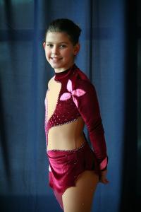 La patinadora Sigrid Bono, subcampiona de Catalunya infantil -Imatge 1-