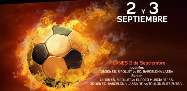 El Torneig Internacional de Futbol Sala rebrà les visites del FC Barcelona Lassa i del Pozo Murcia -Imatge 1-