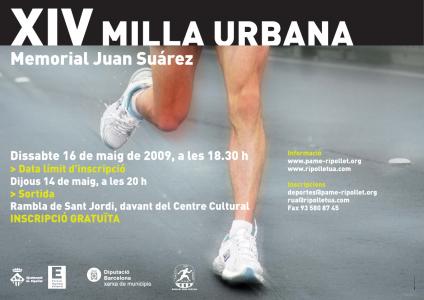 Se celebra la 14a Milla Urbana de Ripollet -Imatge 1-