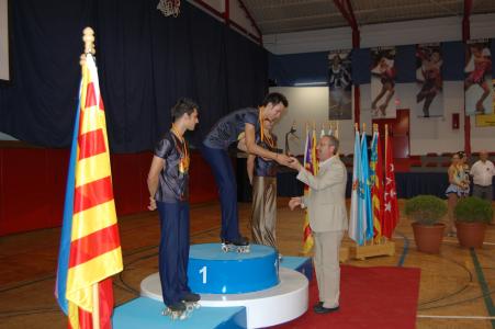 Gran èxit del Campionat d'Espanya de Patinatge i Or per Carles Gasset -Imatge 1-