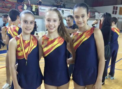 La patinadora Clàudia Aguado es proclama bicampiona d'Espanya infantil -Imatge 1-