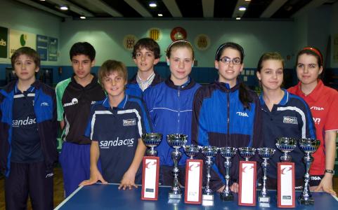 19 podis pel Club Tennis Taula Ripollet als Campionats de Catalunya -Imatge 1-