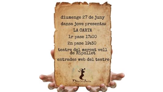 Dansa: "La Carta" -Imatge 1-