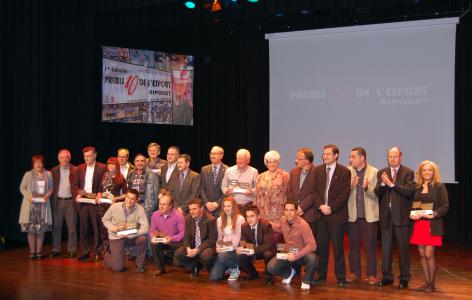 Gala esportiva per lliurar els  primers Premis 10 de l'Esport -Imatge 1-