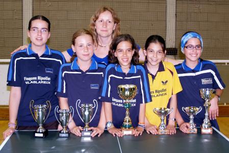 Laura Chirita, del Club Tennis Taula Ripollet guanya el Top Català Benjamí -Imatge 1-