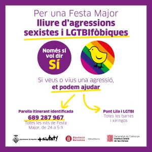 Una Festa Major sense agressions sexistes -Imatge 1-