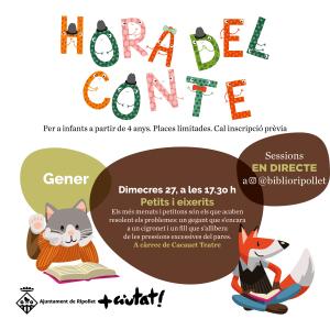 Hora del conte: "Petits i eixerits" -Imatge 1-