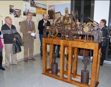 El CIP exposa l'antic rellotge de l'Esglèsia de Sant Esteve -Imatge 1-