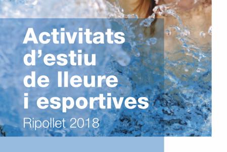 Dotze entitats i el PAME conformen l'oferta d'activitats d'estiu de lleure i esportives 2018 -Imatge 1-