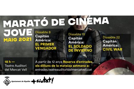 El Teatre Auditori es converteix en un cinema per a joves aquest mes de maig  -Imatge 1-