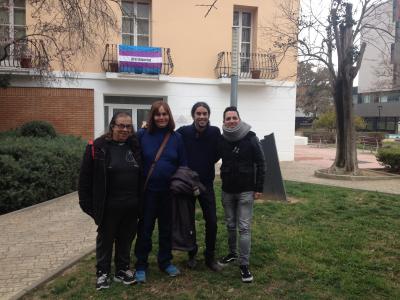 Osuna i Sánchez es troben amb representants de l'Associació de Transsexuals de Catalunya -Imatge 1-