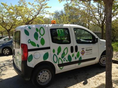 Nova imatge de la Brigada de Jardineria Municipal -Imatge 1-
