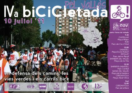 Arriba la IV Bicicletada del Vallès -Imatge 1-