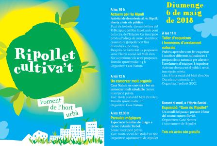Ajornat el 'Ripollet Cultiva't' 2018 per la pluja -Imatge 1-