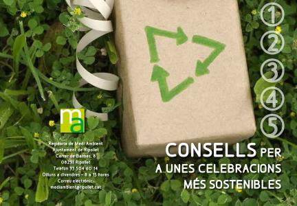 Medi Ambient dóna consells per a unes celebracions més sostenibles -Imatge 1-