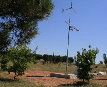 El pou per al reg de la zona Gassó-Vargas i les zones verdes del voltant ja treu aigua   -Imatge 1-