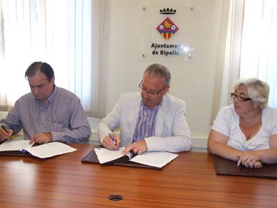 Renovat el conveni de recollida d'olis -Imatge 1-