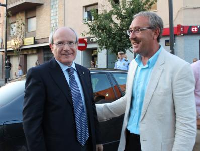 El president de la Generalitat, José Montilla, visita la Festa Major de Ripollet -Imatge 1-