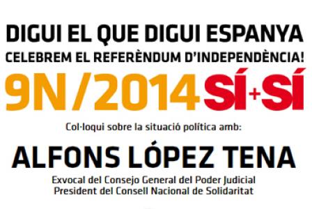 Alfons López Tena visita Ripollet per parlar sobre el 9N -Imatge 1-