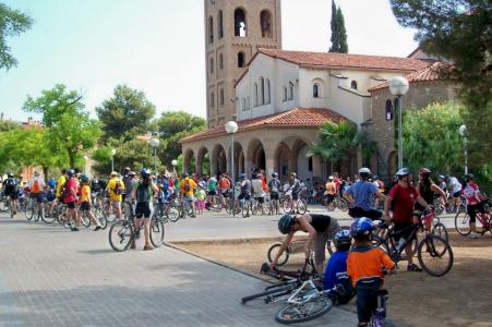 450 bicicletes a la trobada organtizada per les CAV -Imatge 1-