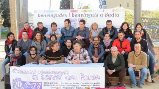 CUP i CAV uneixen forces de cara a les municipals  -Imatge 1-