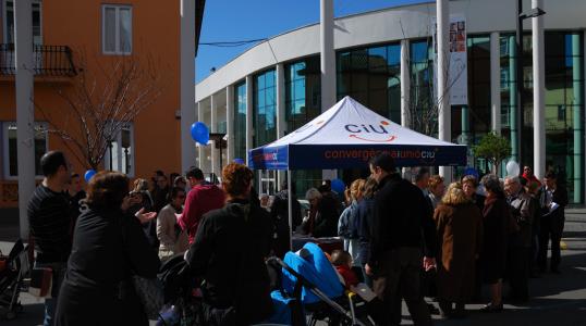 Municipals 2011<br>CiU dóna a conèixer el seu candidat -Imatge 1-