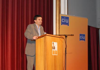 Municipals 2011<br>CiU presenta a Xavier Peñarando com a candidat a les eleccions municipals -Imatge 1-
