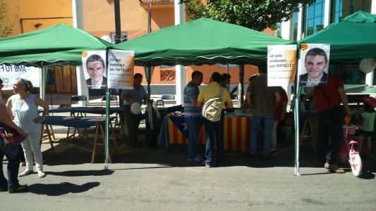 CiU copsa les opinions dels veïns en l'acte central de campanya -Imatge 1-