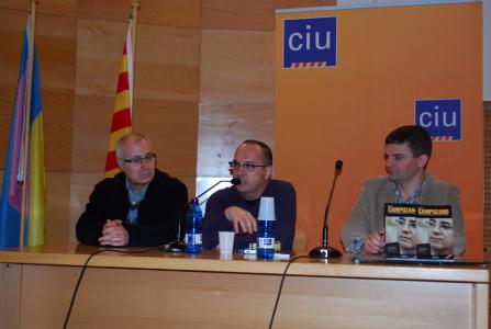 El diputat Carles Campuzano presenta el llibre 'El patriotisme a peu de carrer' -Imatge 1-