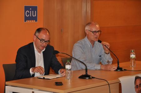 CiU presenta els eixos principals de la campanya d'europees amb la presència de Ferran Falcó -Imatge 1-