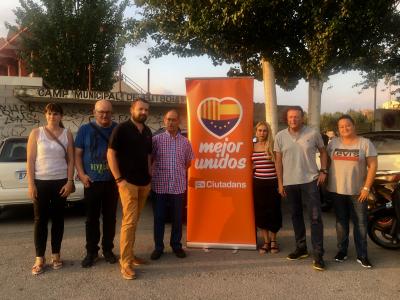 C's denuncia la demora en la construcció del nou bar del Camp de Futbol Municipal  -Imatge 1-