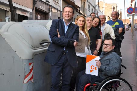 C's proposa crear una comissió per estudiar la instal·lació de contenidors soterrats -Imatge 1-