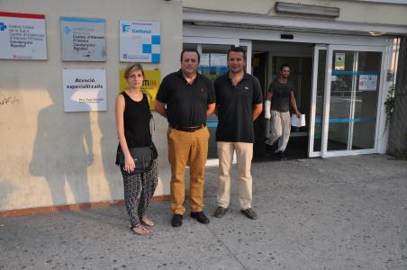 Ciutadans es congratula de les obres a l'aparcament del CAP II -Imatge 1-