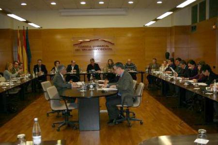 El ple del Consell Comarcal dona llum verda al pressupost pel 2009 -Imatge 1-