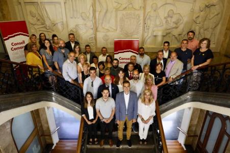 El Consell Comarcal del Valls Occidental revalida la presidncia d'Ignasi Gimnez -Imatge 1-