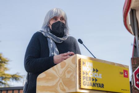 La CUP-G denuncia la precarització laboral a les portes de Sintemetal -Imatge 1-