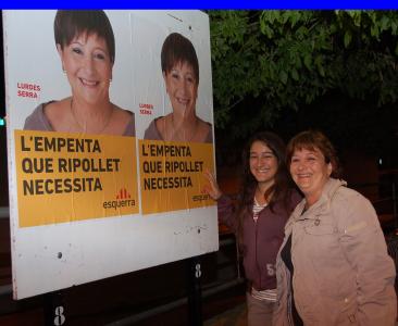 Municipals 2011<br>Inici de campanya d'ERC -Imatge 1-