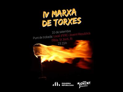 Esquerra Republicana inicia la Diada amb una marxa de torxes -Imatge 1-