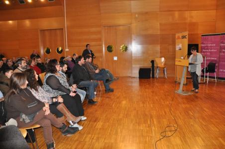 ERC presenta Lurdes Serra com a cap de llista, amb la participació d'Oriol Junqueras -Imatge 1-