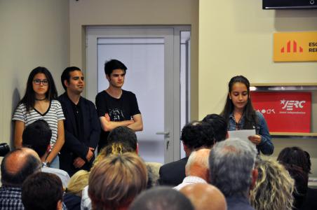 Es presenten les JERC de Ripollet de la mà del diputat Gabriel Rufián -Imatge 1-