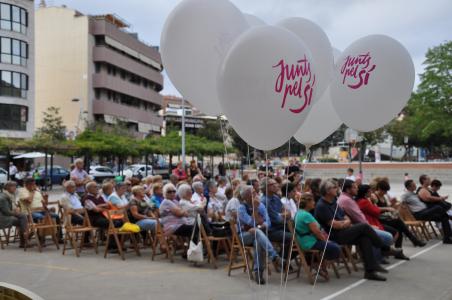 Junts pel Sí agraeix el suport rebut a Ripollet i destaca la victòria independentista a Catalunya -Imatge 1-