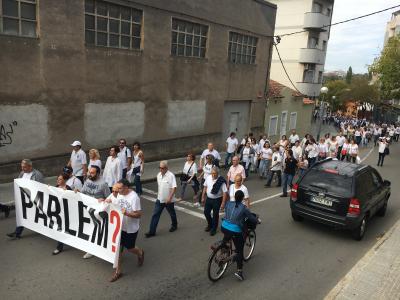 Marxa blanca a Ripollet per demanar diàleg i convivència  -Imatge 1-