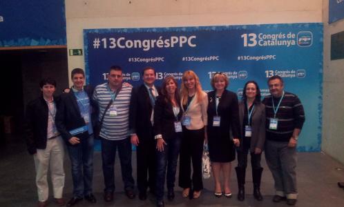 Regidors, afiliats i simpatitzants col·laboren al 13è Congrés del Partit Popular català -Imatge 1-