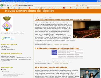 Noves Generacions de Ripollet estrenen blog -Imatge 1-